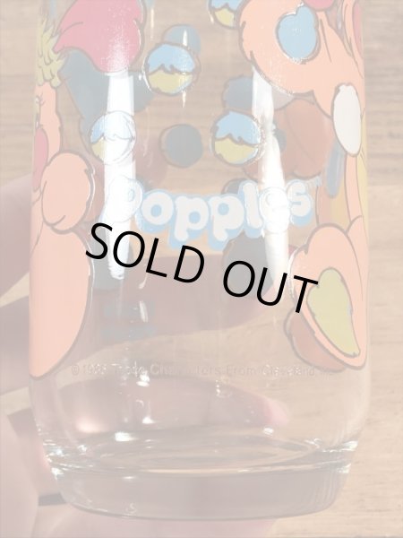 ポップルズの“Puzzle Popple”の80’sヴィンテージグラスタンブラー