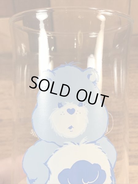 ピザハットから配布されたケアベアの80年代ビンテージグラス