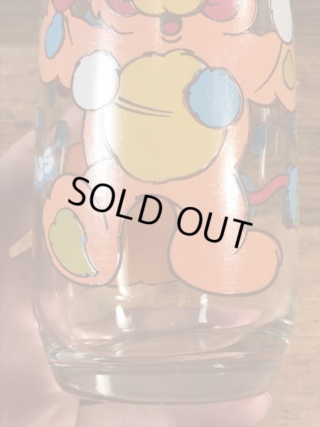 ポップルズの“Puzzle Popple”の80’sヴィンテージグラスタンブラー