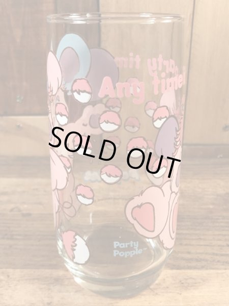 ポップルズの“Party Popple”の80’sヴィンテージグラスタンブラー