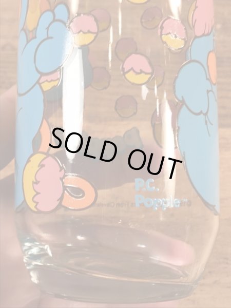 ポップルズの“P.C. Popple”の80’sヴィンテージグラスタンブラー