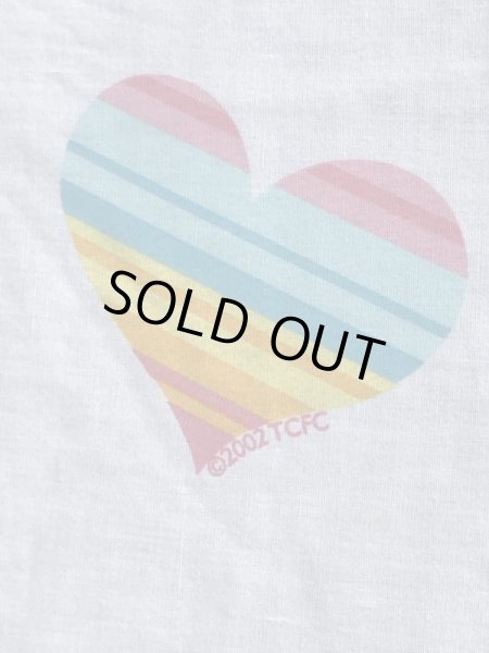 ケアベアのハートのヴィンテージツインフラットシーツ