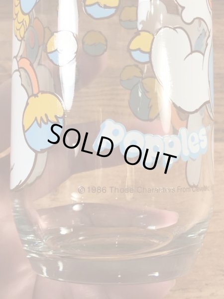 ポップルズの“Puffball Popple”の80’sヴィンテージグラスタンブラー