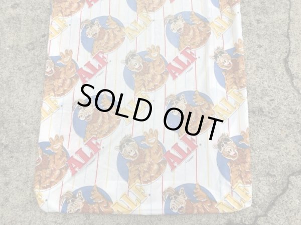 宇宙人のアルフの80年代ビンテージボックスシーツ