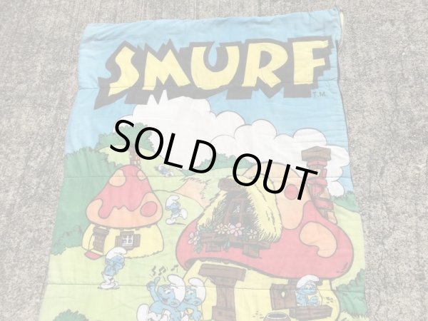 Wallace Berrie社製のスマーフの80’sヴィンテージスリーピングバッグ