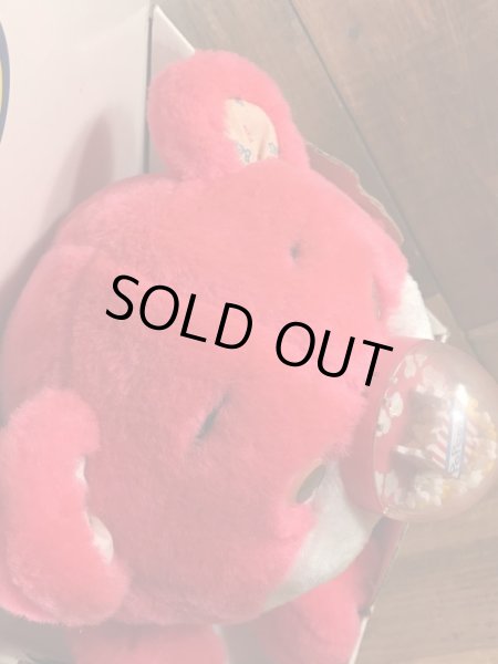 ノージーベアの“Popper Nosy Bear”の80年代ビンテージ縫いぐるみ