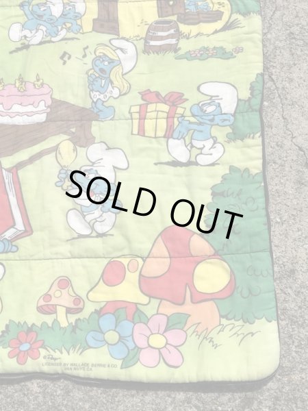 Wallace Berrie社製のスマーフの80年代ビンテージ寝袋