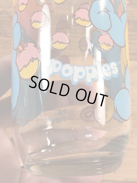 ポップルズの“P.C. Popple”の80’sヴィンテージグラスタンブラー