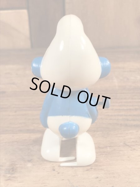 Wallace Berrie社製のスマーフの80’sヴィンテージワインドアップトイ