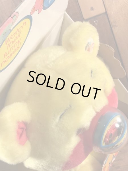 ノージーベアの“Hot Rod Nosy Bear”の80年代ビンテージ縫いぐるみ