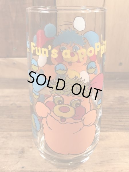 ポップルズの“Puzzle Popple”の80’sヴィンテージグラスタンブラー