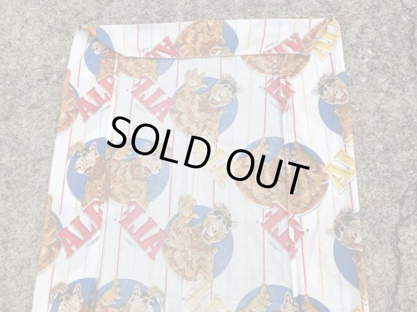 宇宙人のアルフの80年代ビンテージボックスシーツ