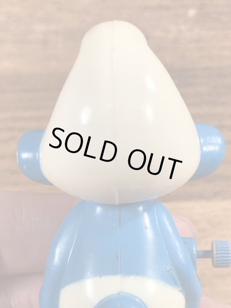 Wallace Berrie社製のスマーフの80年代ビンテージトコトコ人形