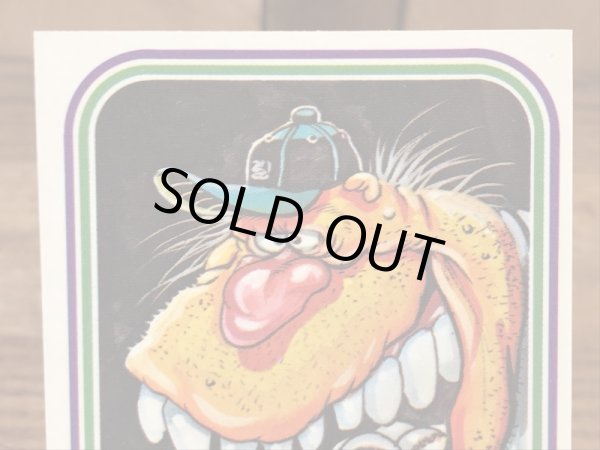 LEAF社製のベースボールモンスターの80年代ビンテージシールカード