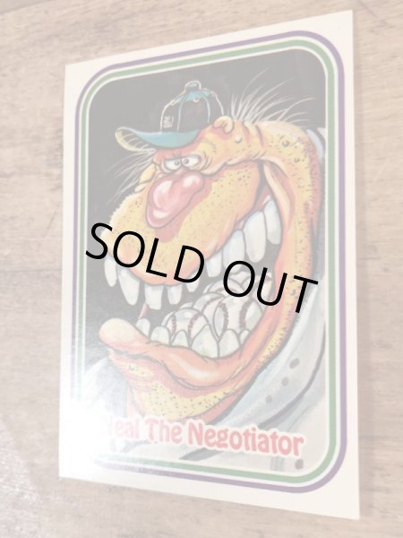 LEAF社製のBaseball Awesome All Starsの80’sヴィンテージステッカーカード