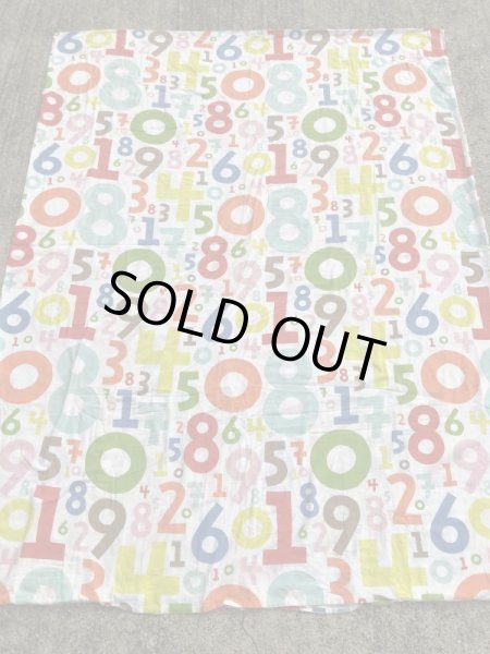 色々な数字のビンテージフラットシーツ