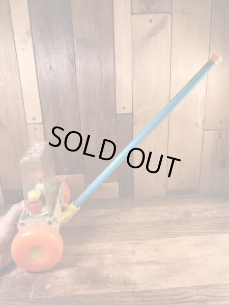 Fisher Price社製のリトルピープルの60’sヴィンテージプルトイ