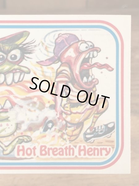 LEAF社製のBaseball Awesome All Starsの80’sヴィンテージステッカーカード