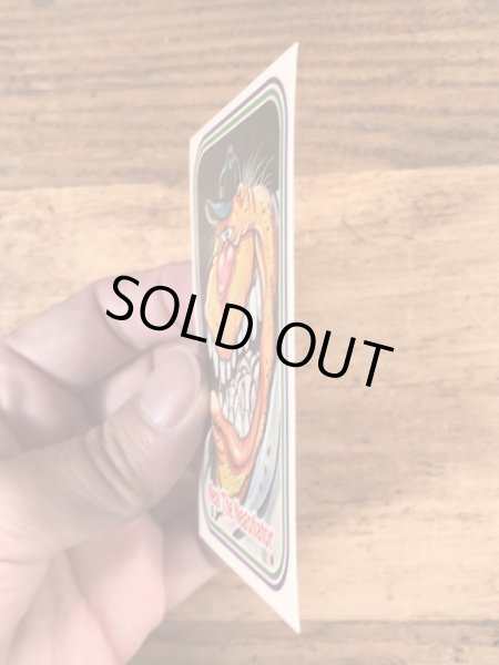 LEAF社製のベースボールモンスターの80年代ビンテージシールカード