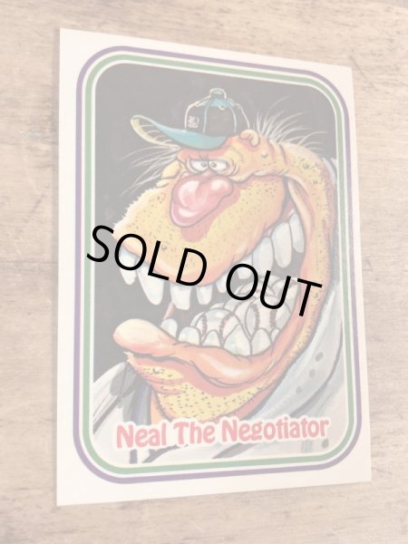 LEAF社製のベースボールモンスターの80年代ビンテージシールカード