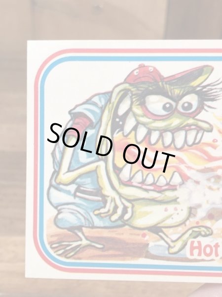 LEAF社製のベースボールモンスターの80年代ビンテージシールカード