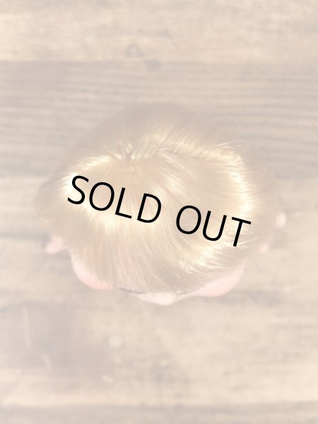 目がコロコロ動く女の子の60年代ビンテージドール