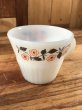 ターモクリサの花柄の70〜80年代ビンテージマグカップ