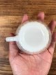 Termocrisaのフラワー柄の70〜80’sヴィンテージミルクガラスカップ