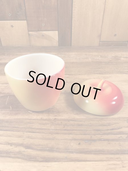 ヘーゼルアトラスのリンゴの50〜60年代ビンテージ容器