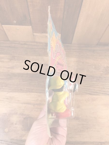 クラウンアラウンドのブリスター入りの80年代ビンテージPVCフィギュア