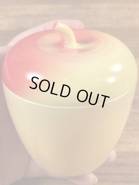 Hazel Atlas社製のアップルの50〜60’sヴィンテージジャムジャー