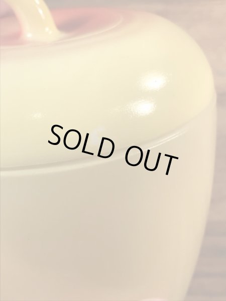 Hazel Atlas社製のアップルの50〜60’sヴィンテージジャムジャー