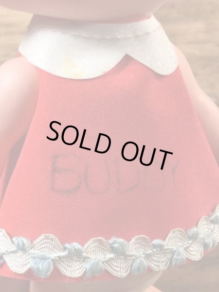 メイドインジャパン製の女の子の60’sヴィンテージソフビドール