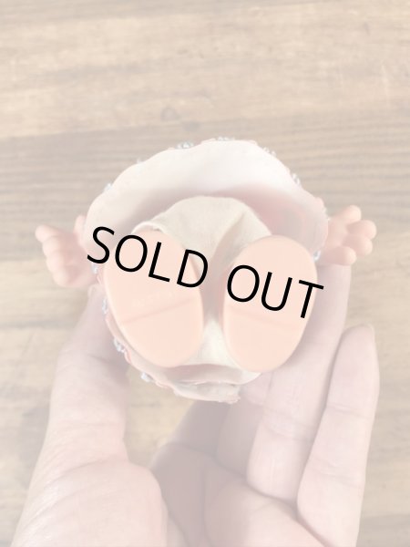 メイドインジャパン製の女の子の60’sヴィンテージソフビドール