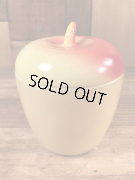 Hazel Atlas社製のアップルの50〜60’sヴィンテージジャムジャー