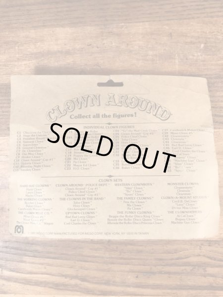 Clown Aroundの3体セットの80’sヴィンテージPVCフィギュア