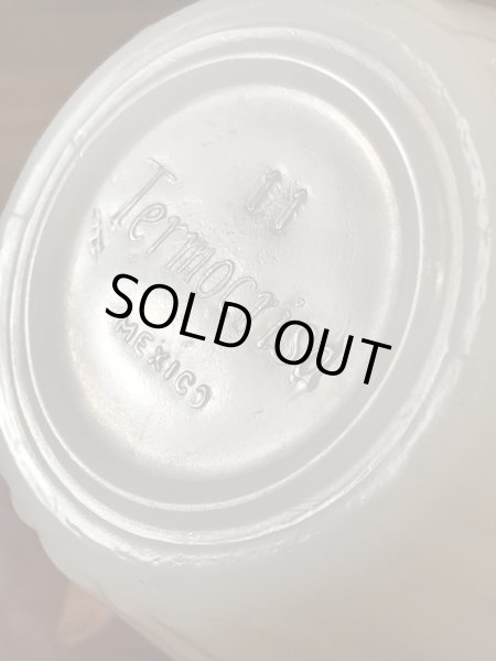 Termocrisaのフラワー柄の70〜80’sヴィンテージミルクガラスカップ