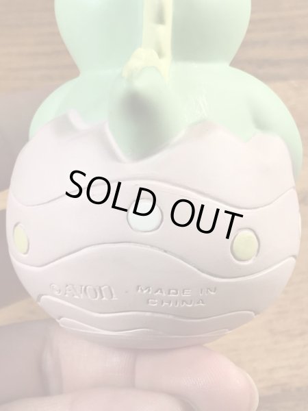 Avon社製の恐竜の卵の80’sヴィンテージソフビドール