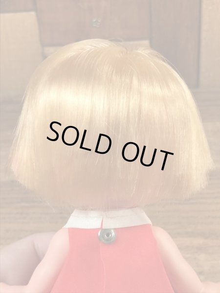 目がコロコロ動く女の子の60年代ビンテージドール