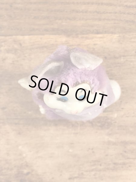 イースターのウサギの80年代ビンテージクリップドール