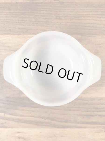 スコットマインツ社製の花柄の60〜70年代ビンテージミニキャセロール