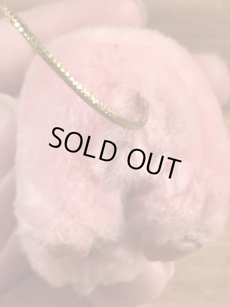 マペットショウのミスピギーに似た豚の80’sヴィンテージクリップドール