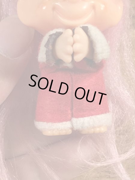 サンタのTrollの80’sヴィンテージクリップドール