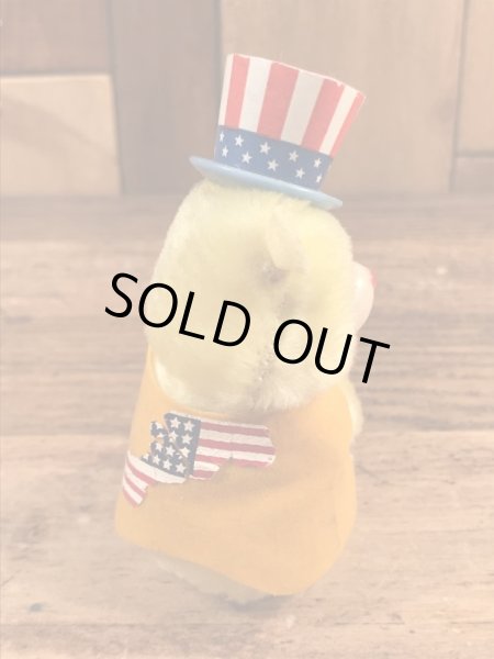 アメリカのクマの80年代ビンテージクリップ人形