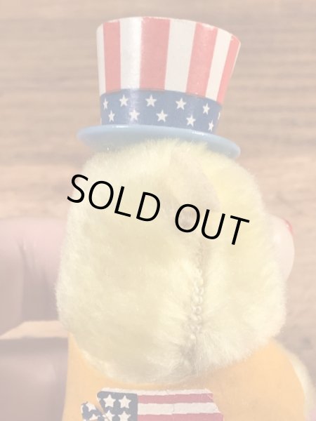 アメリカのクマの80年代ビンテージクリップ人形