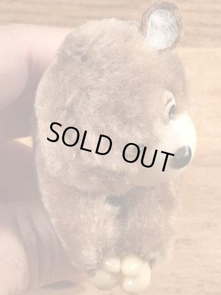 クマの80年代ビンテージクリップ人形