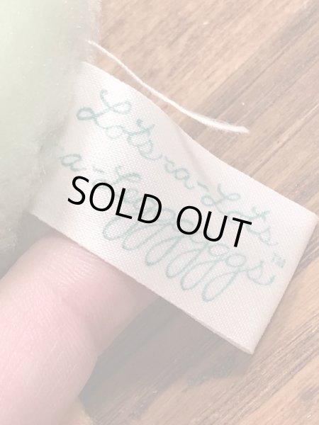 ロッツアレッグスのイモムシの80年代ビンテージ縫いぐるみ