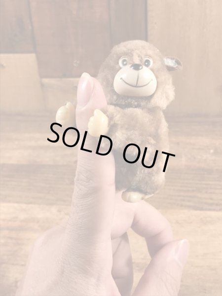 クマの80年代ビンテージクリップ人形