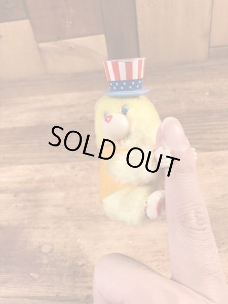 アメリカのクマの80年代ビンテージクリップ人形