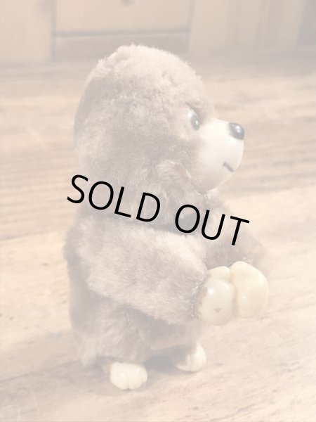 クマの80年代ビンテージクリップ人形